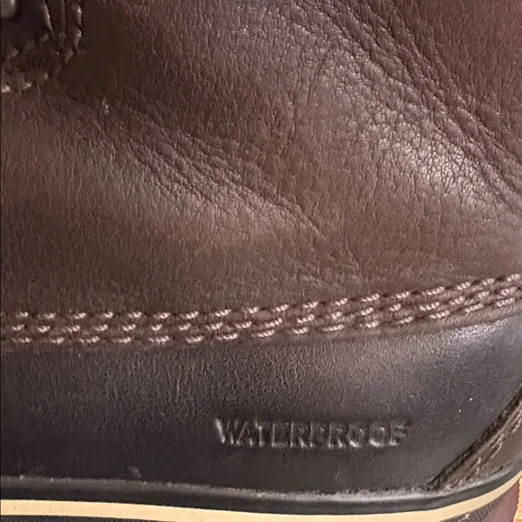 Sorel Dark Brown and Black Lace-Up Boots Mens 9.5 box 141 - Picture 6 of 9